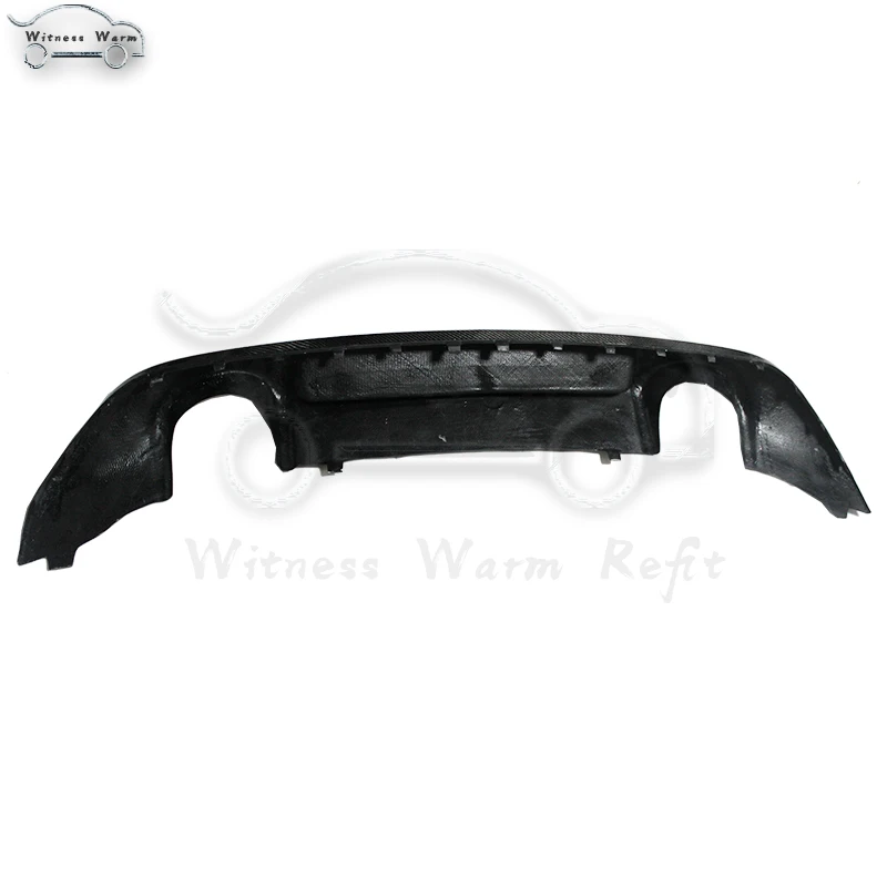 Углеродное волокно Автомобильный задний бампер диффузор спойлер для Volkswagen Scirocco