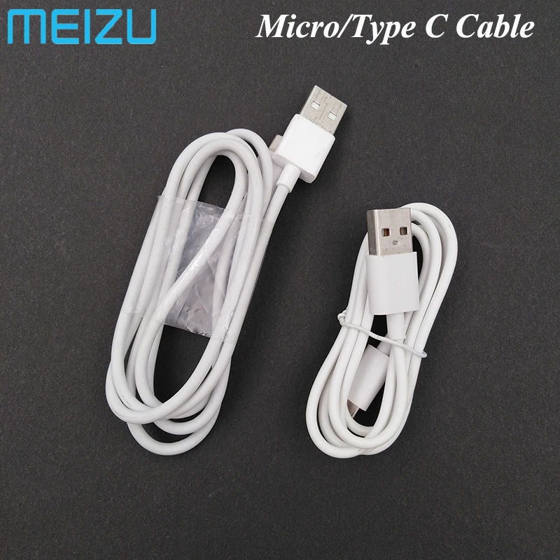 Оригинальный кабель MEIZU Micro USB/Type C 100 см для быстрой зарядки и передачи данных Mei zu