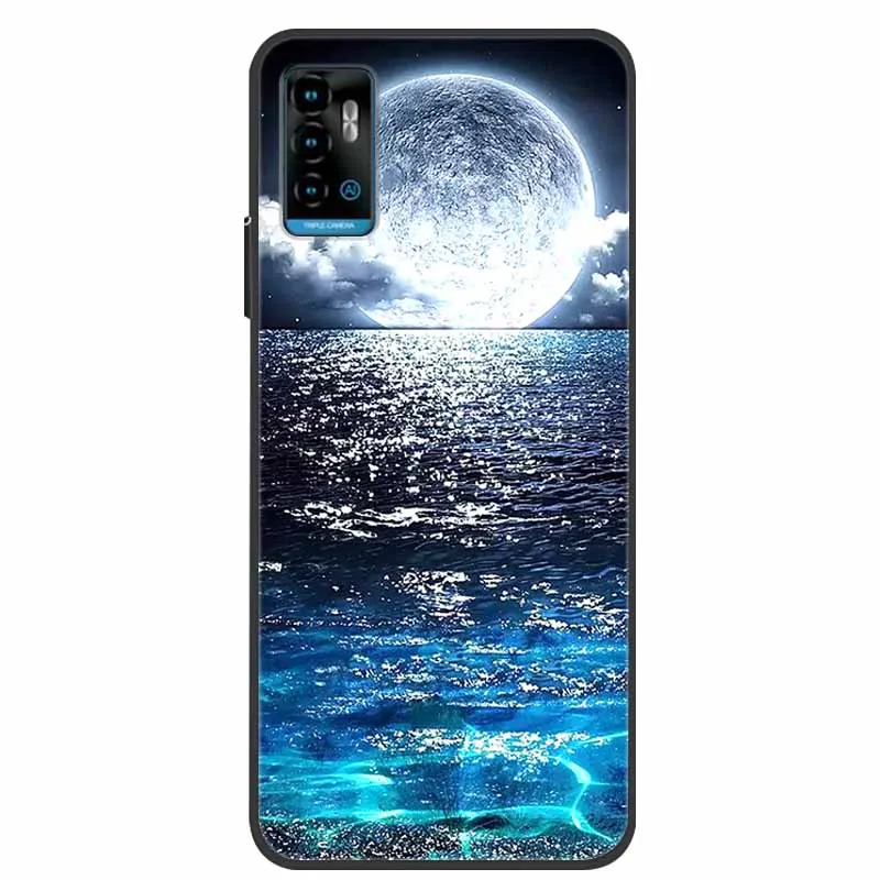 For ZTE Blade A71 Case Shockproof Soft silicone TPU Back Cover For ZTE BladeA71 Phone Cases for ZTE Blade A 71 2021 Cute Cartoon