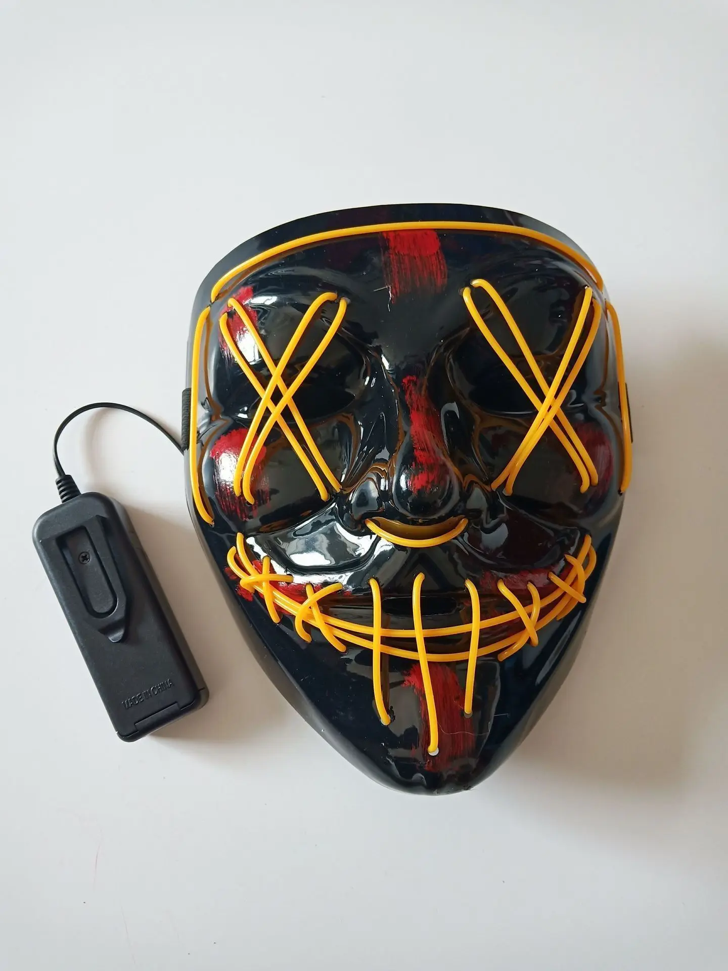 Маска для Хэллоуина светящиеся маски вечеринок в темноте | Дом и сад