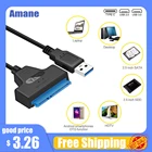 Кабель-Переходник Usb Sata 3Usb 3,0, для жестких дисков Ssd 2,5 дюйма