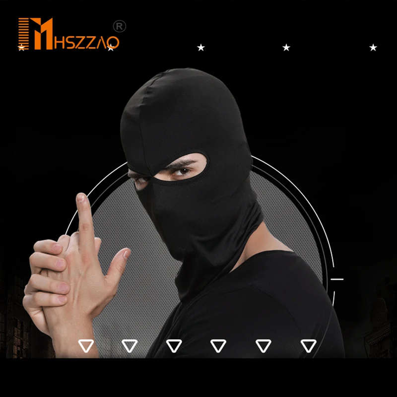 

1 Pcs Motorcycle Riding Outdoor Dual-hole headgear hat windproof outdoor riding headgear face mask mask dust mask