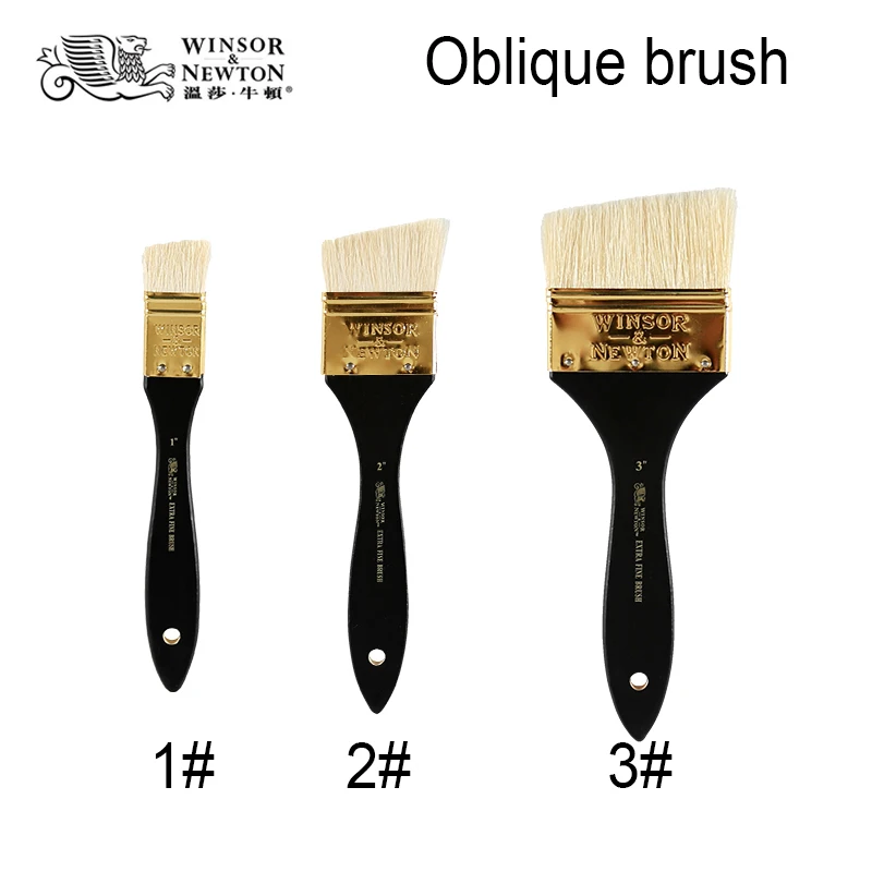 WINSOR & NEWTON Bristle Экстра тонкая кисть маслоотделитель и акриловая краска