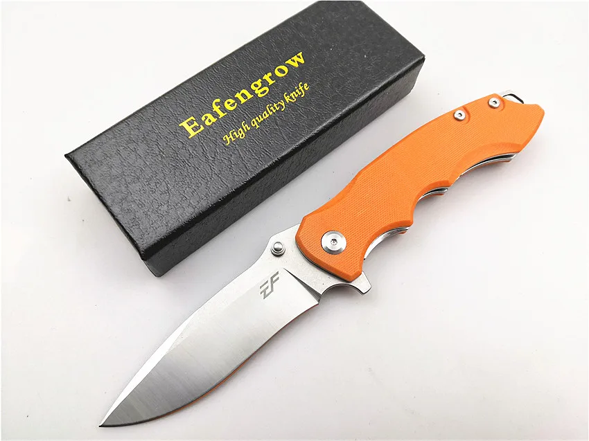 orange Складной нож KESIWO SH-3 G10 ручка D2 Лезвие Открытый/складной/Кемпинг/выживания Нож EDC инструменты utillity тактический нож - Цвет: orange
