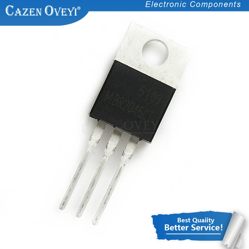 

10 шт./лот MBR2045CT MBR2045 MBR2045C Шоттки, изменения фаз газораспределения и выпрямители 20A 45V TO-220 Новый оригинальный в наличии