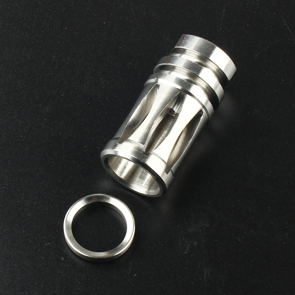 Тактический глушитель M16 M4 .223 5 56 винтовка 1/2 &quotx28 5/8X24 резьба сталь/нержавеющая