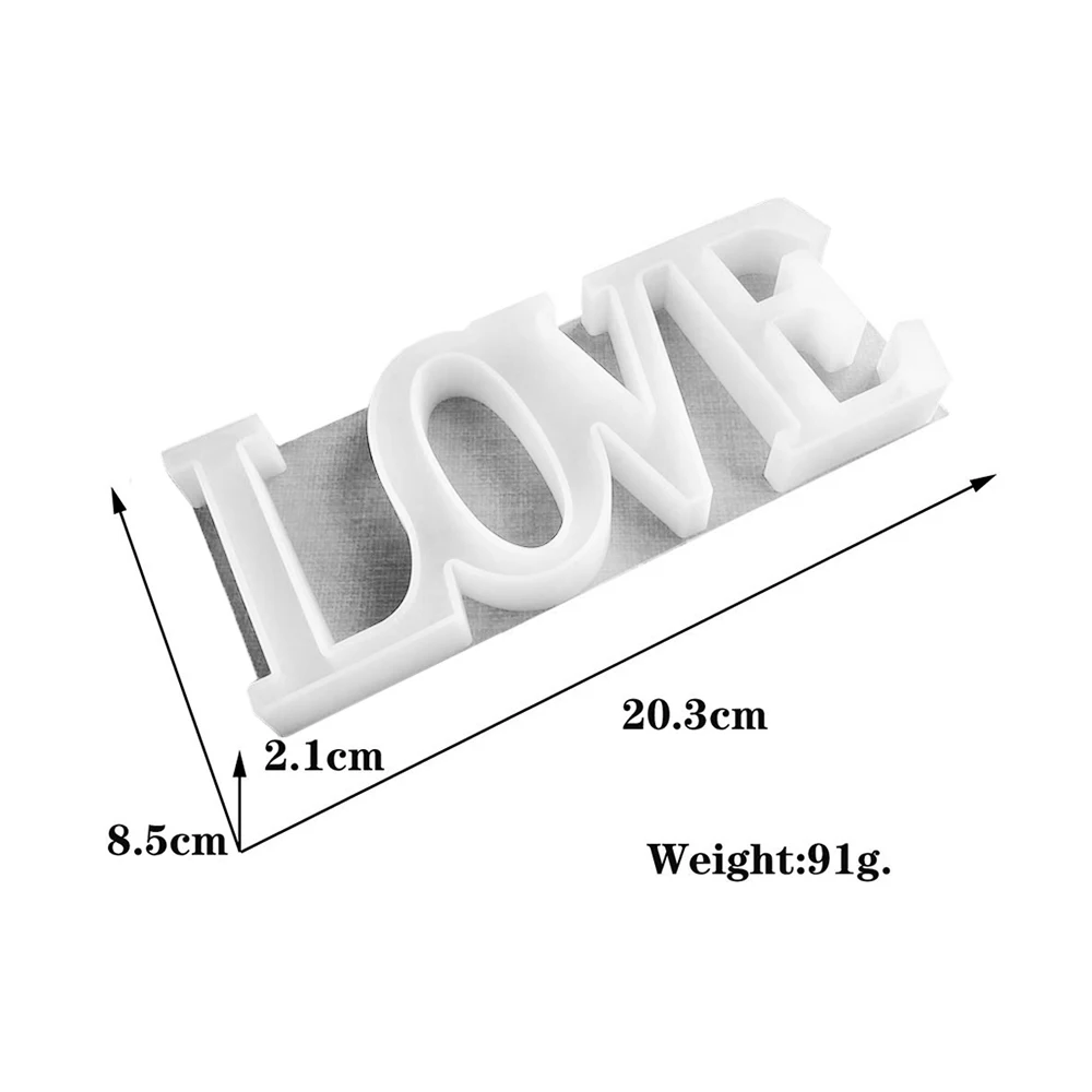 DIY LOVE &amp HOME Знак Кристалл эпоксидная Форма Подвеска ручной работы буквы форма