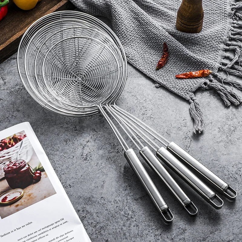 Скиммер твердый паук искусственная кожа кухонная утварь из нержавеющей стали