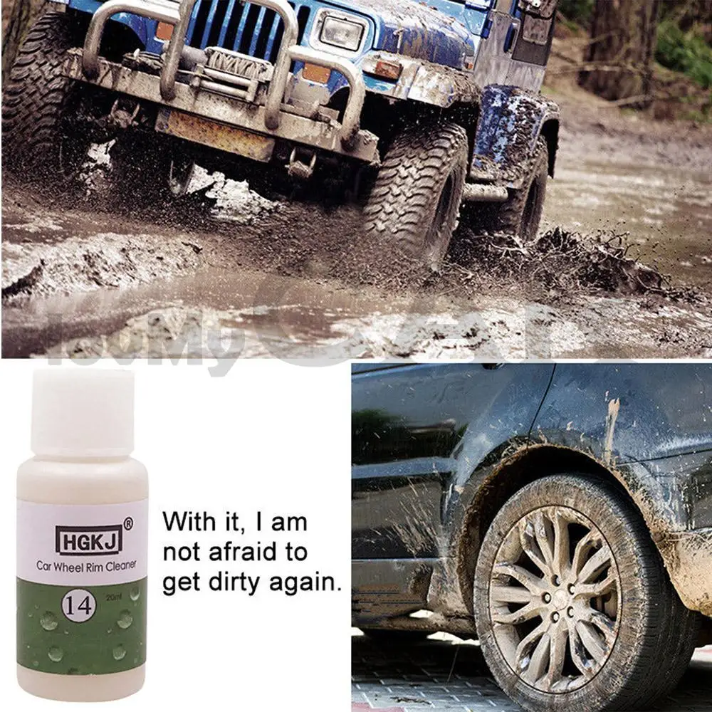 

HGKJ-14 Portable Car Rim Care Wheel Ring Cleaner Dropshipping High Concentrate Tire Detergent Cleaning Agent Car Dent Remover