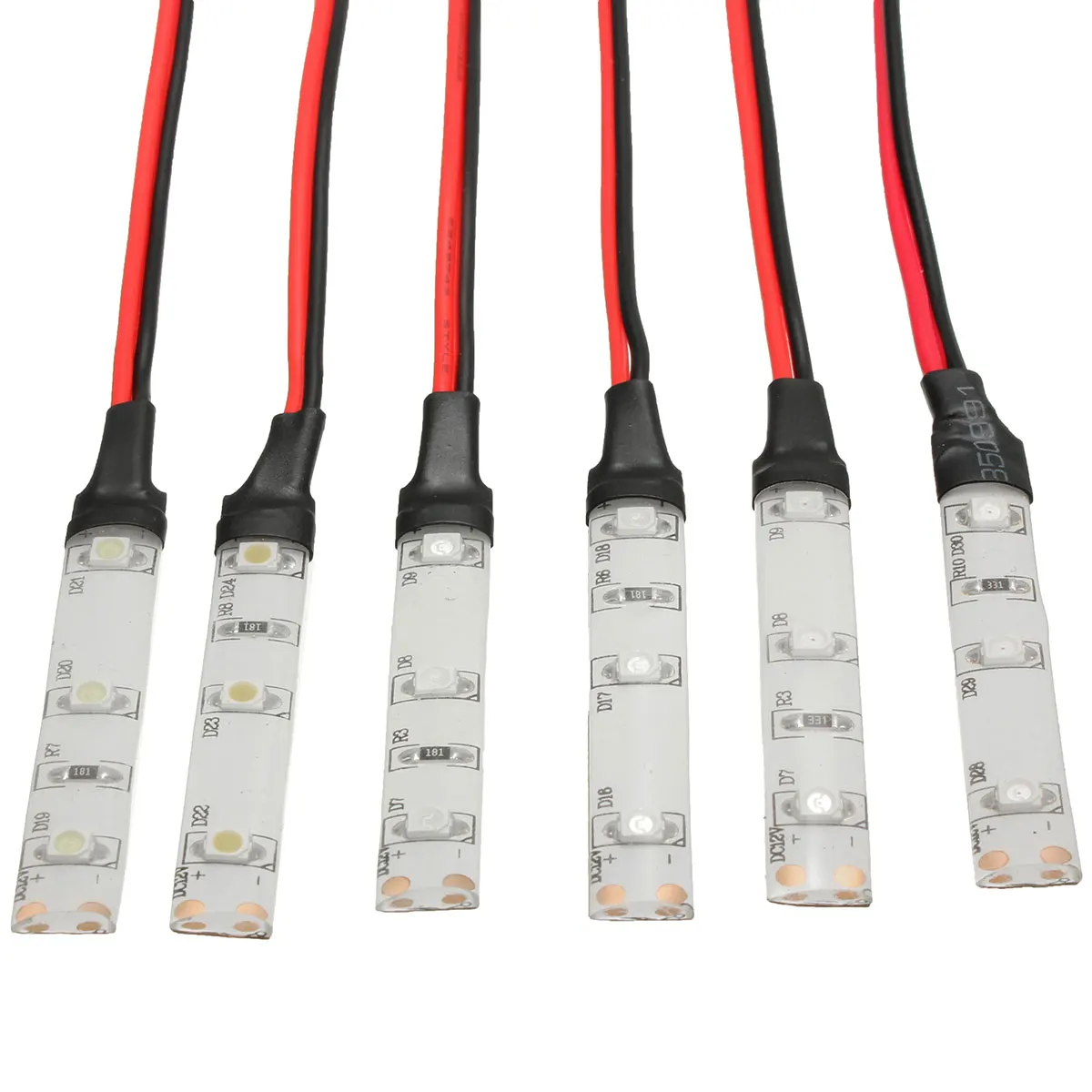12V 3 LED 3528 SMD IP65 Водонепроницаемый прокладки СИД светильник гибкий подвесной для