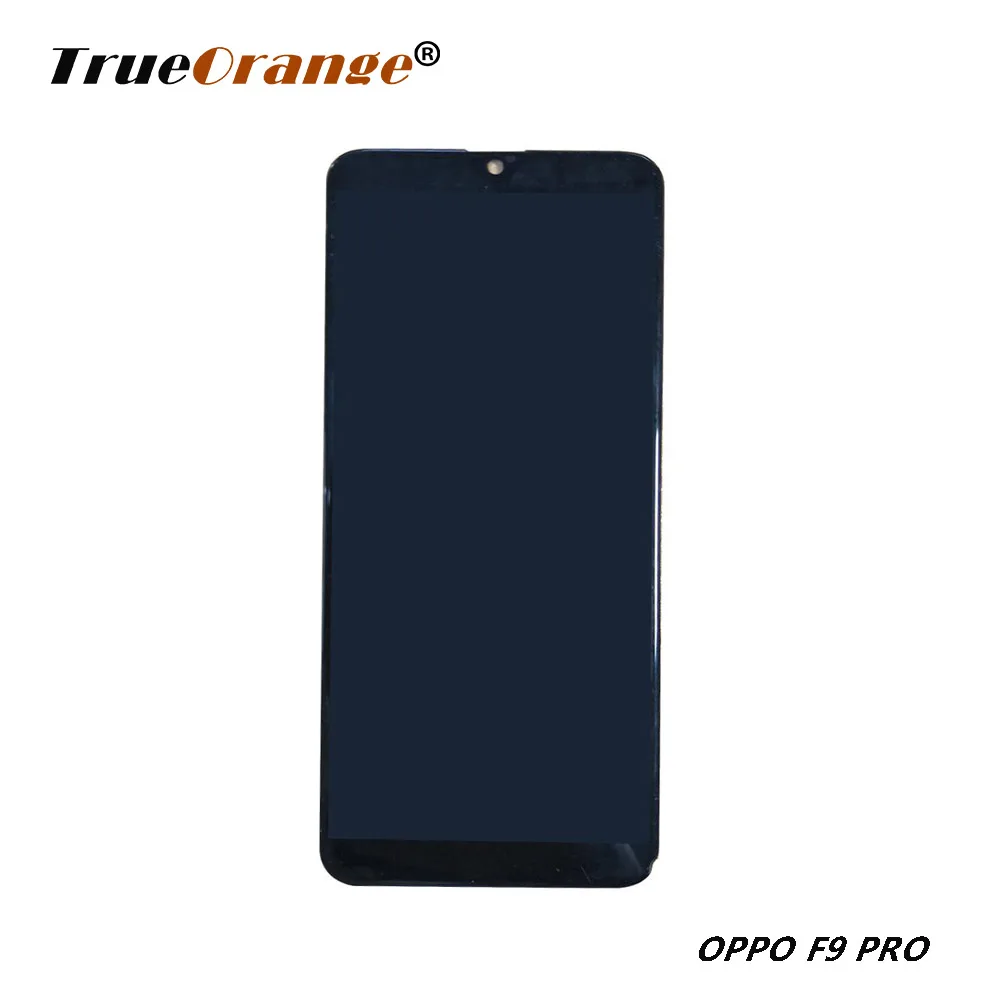 Black 6.3 inch New Full LCD DIsplay Touch Screen Digitizer Assembly With Frame For OPPO F9 Pro CPH1823 | Мобильные телефоны и