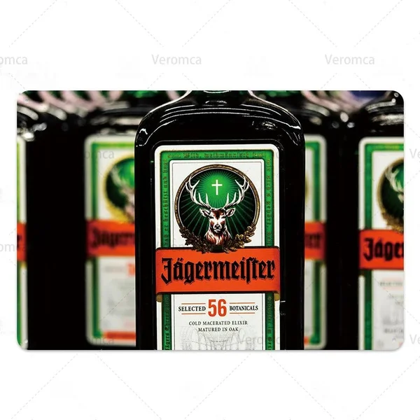 Оловянные знаки для виски металлический постер с головой оленя джегермейстера
