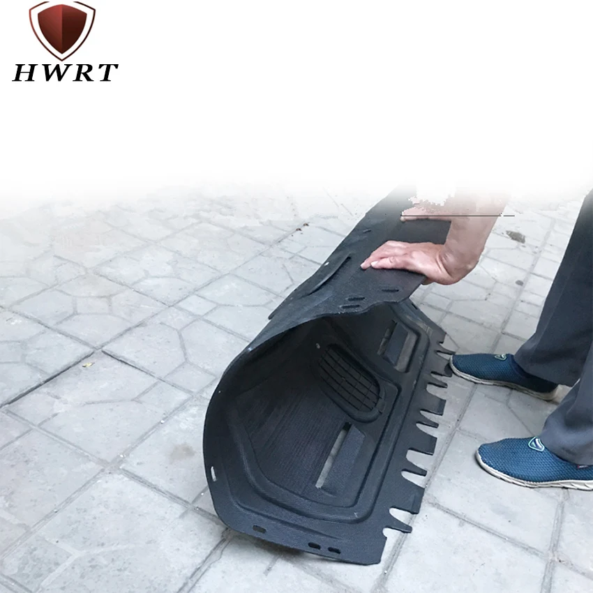 Пластиковая стальная защита двигателя для 2013-2018 Ford Fusion Mondeo противоскользящая