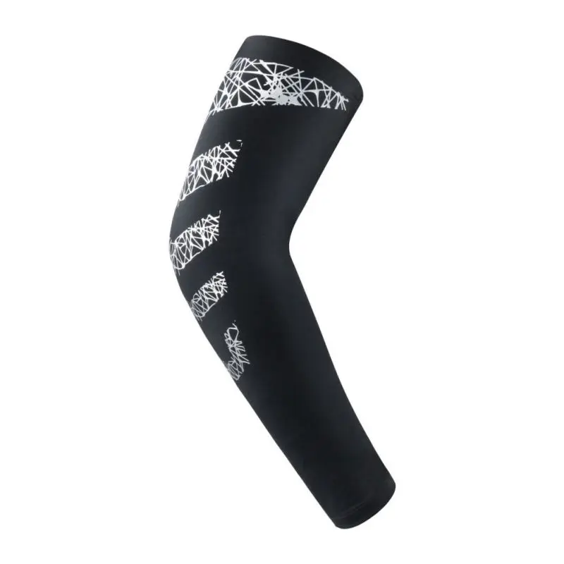 

W Arm Sleeve Long Breathable Sunshade Protective Hand Quick Dry Elbow Pad Protection Cover Sportswear Fitness Warmers 1pc
