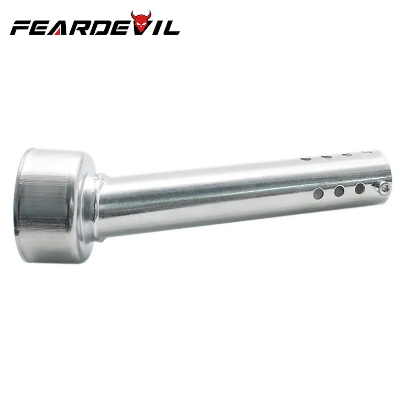 Угольная вставка выхлопа для мотоцикла Feardevil 48 мм Длина 172 | Автомобили и