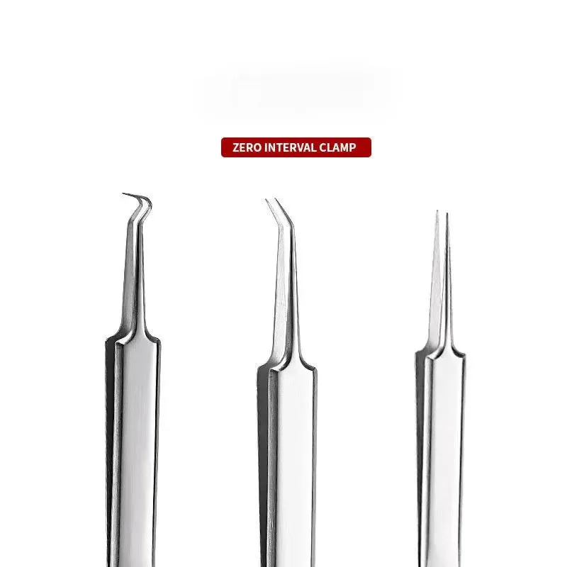 4pcs/set Blackhead Comedone Acne Pimple Belmish Extractor Vacuum Blackhead Remover Tool Spoon Needles for Face Skin Care Tool images - 6