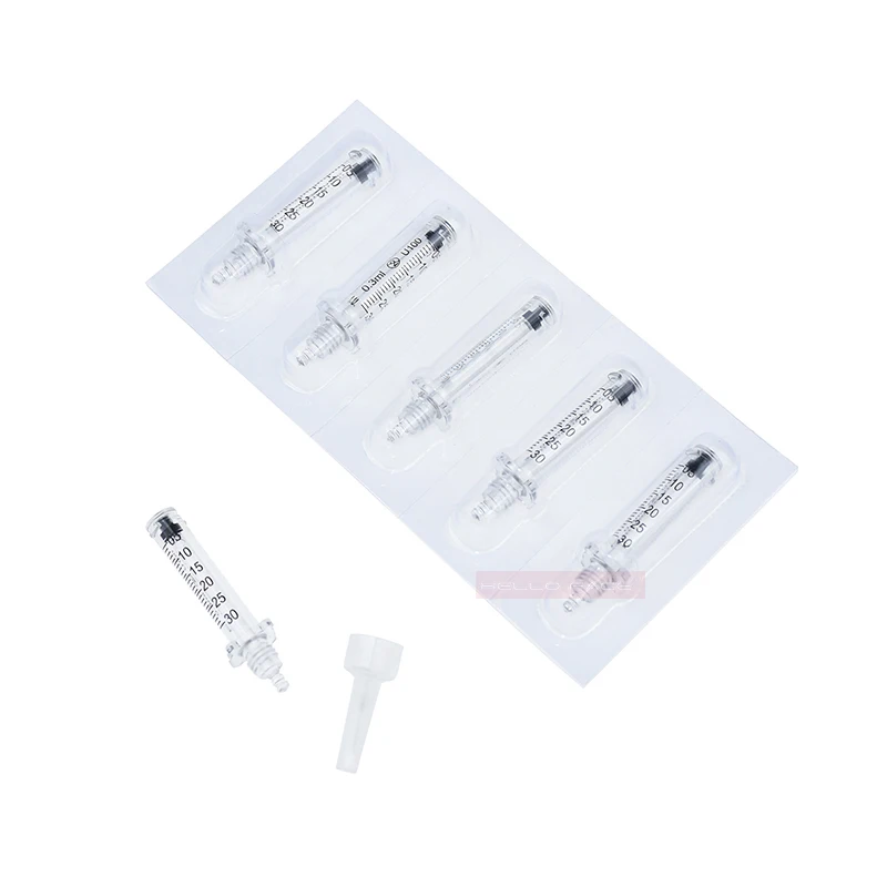 Одноразовая Стерильная ампульная головка для ручки с гиалуроновой кислотой 0 3