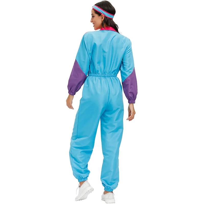 Ретро-спортивная одежда для сцены Хэллоуина 80-х и 90-х в Европе Америке |