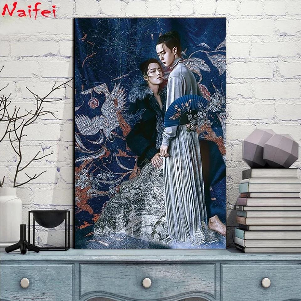 Новое поступление, 5D алмазная живопись «сделай сам», Незакрытые старинные звезды, Хрустальная вышивка, крест, мозаика, домашний декор, настенное искусство