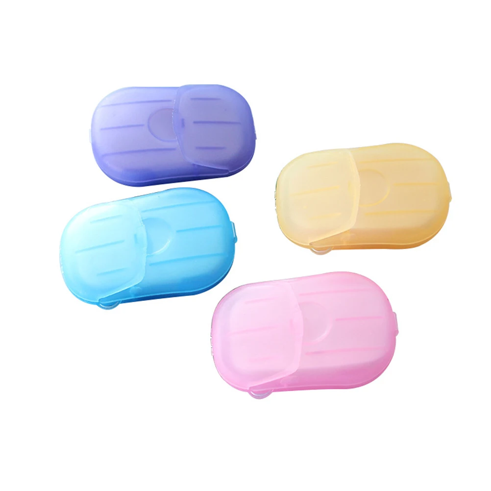 20 шт./кор. дезинфекции Бумага мыло стиральная ручной миниатюрный одноразовый