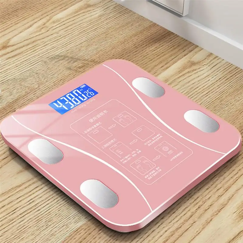 

Bathroom Scale Bluetooth Digital Weighing Body Composition Analyzer LED Display Smart Wireless Electronic Body Scales