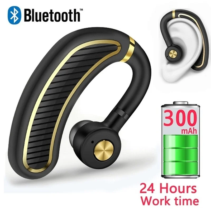 Бизнес Bluetooth наушники беспроводные с микрофоном шумоподавление стерео