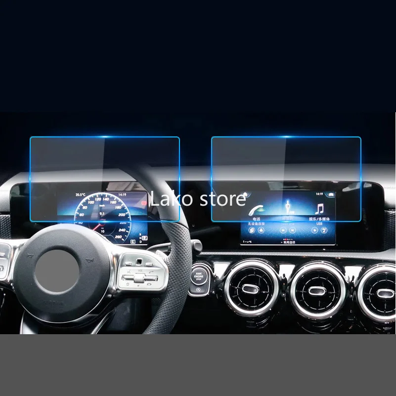 

Надежная стальная пленка для GPS-навигатора для Mercedes Benz A class A180 A200 5,8, 8 дюймов, центральный экран управления, стекло, закаленная пленка