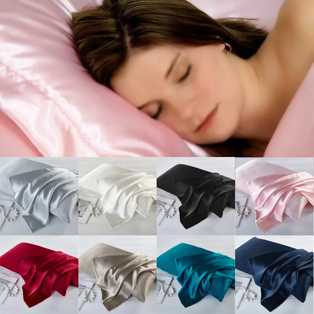 

Soft material Pillowcase Cover Pillowcase Anti-age Both Side Facial Care