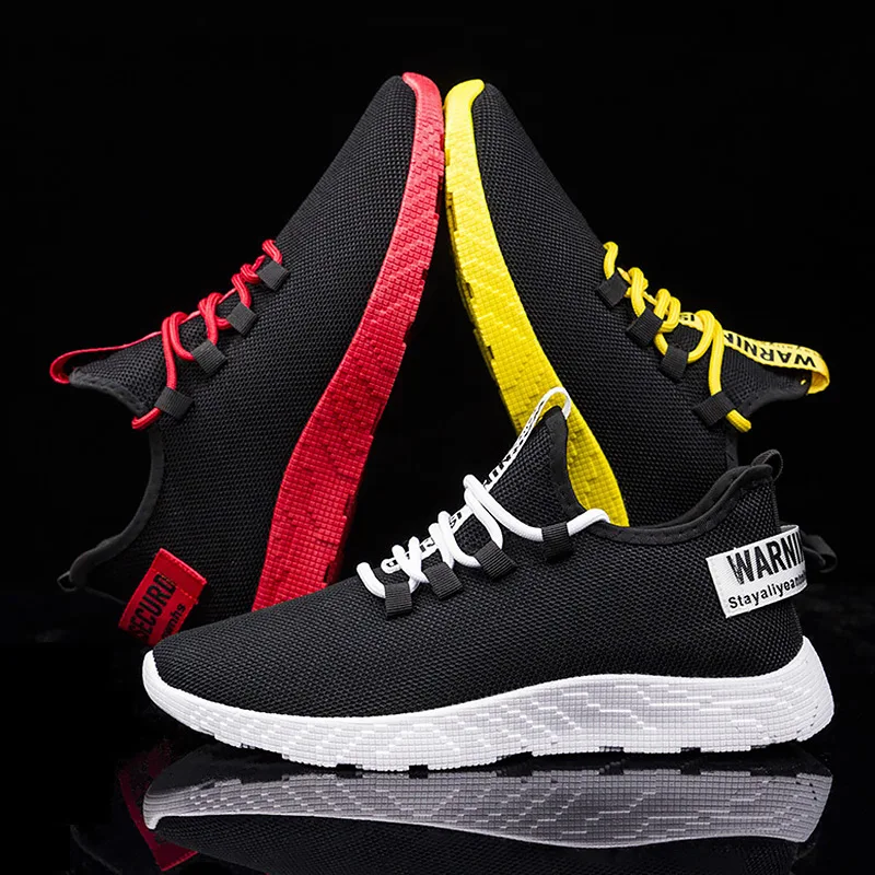 

Men's sports shoes Basketball man Air Mesh Breathable Running shoes 2020 New Sturdy Sole male trainers Spring Summer