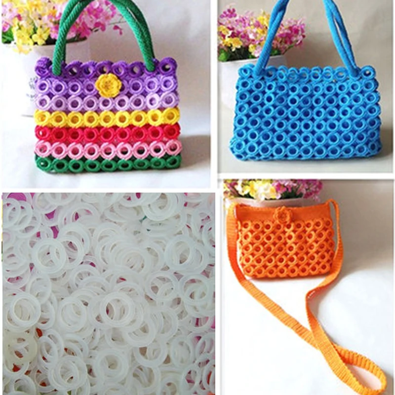 100 шт./лот практичные пластиковые кольца Креативные аксессуары для вязания