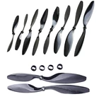 Лопасть пропеллера для квадрокоптерагексакоптерамультикоптера, 2 паралот APC 8045104510471147123812601245 из углеродного волокна