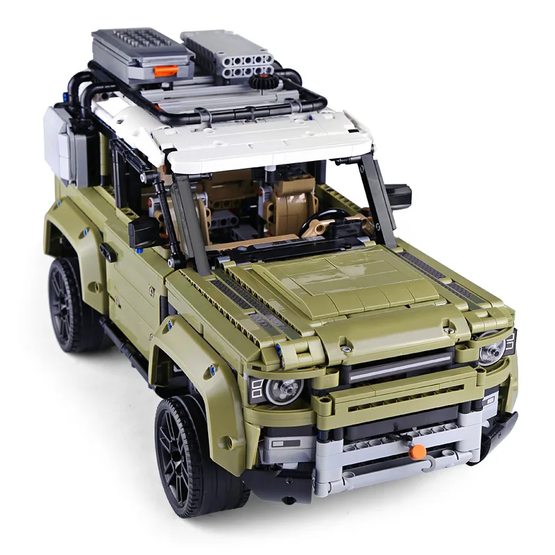 Guardian Внедорожник Land Car Rover совместим с Technic Defender 42110 модель строительные блоки кирпичи игрушки ребенок Рождество