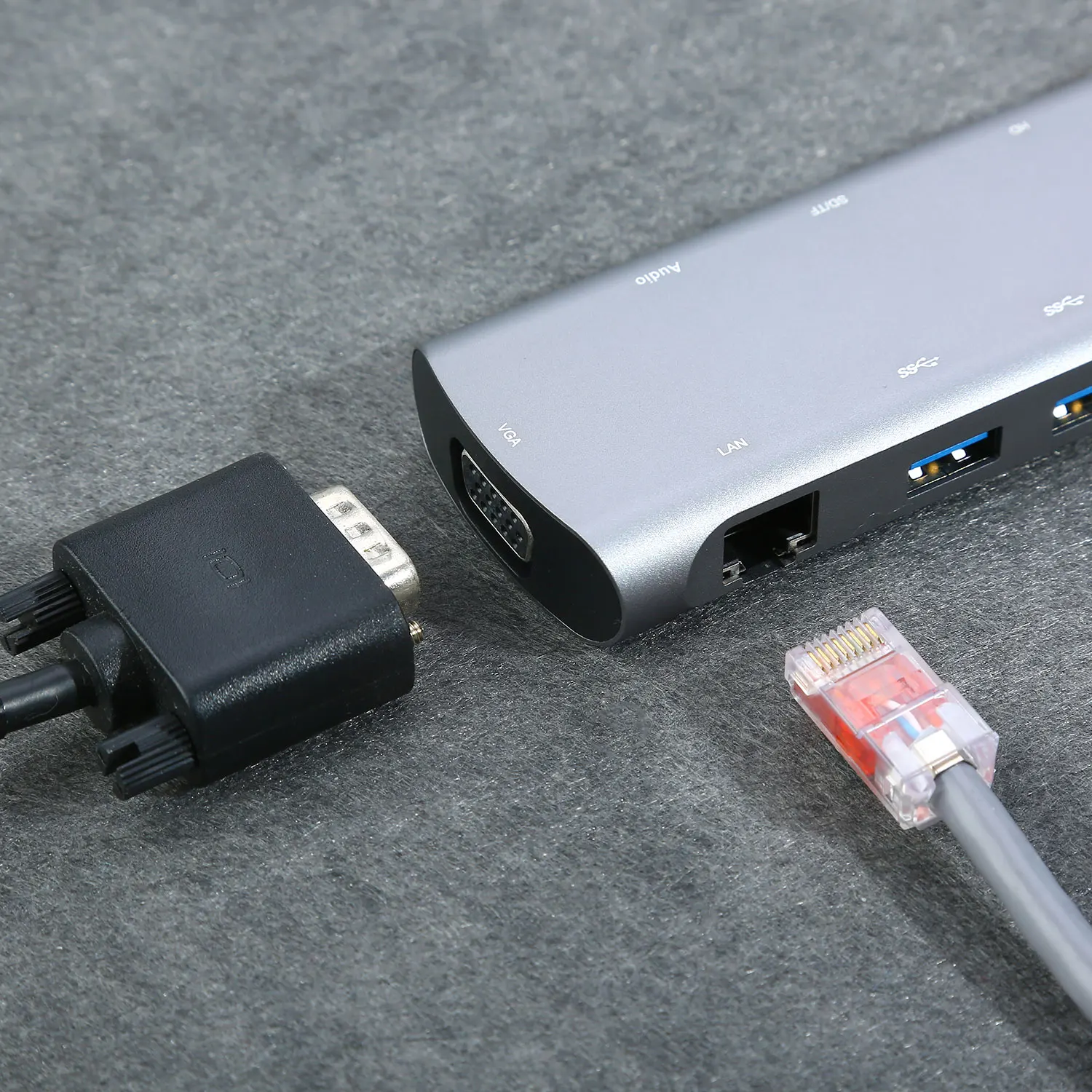 10 в 1 USB Type C док-станция к HDMI кард-ридеру RJ45 PD адаптер для Macbook Samsung 3.0 концентратор