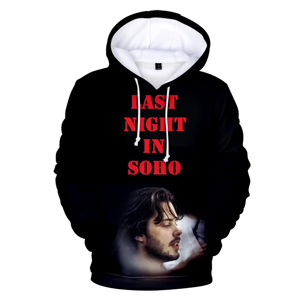 

3D Print last Night in Soho Hoodies Sweatshirt Long Sleeve Harajuku Fashion Clothing Casual Hooded Style Women/men/kid Pullover