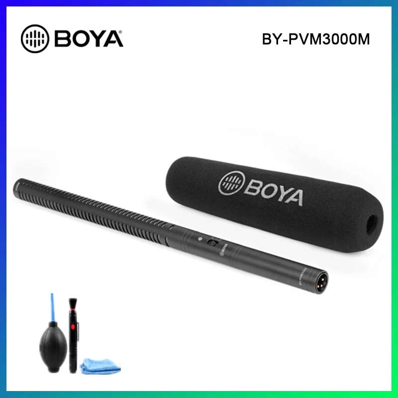 BOYA BY PVM3000S PVM3000M Профессиональный суперкардиоидный конденсаторный микрофон для