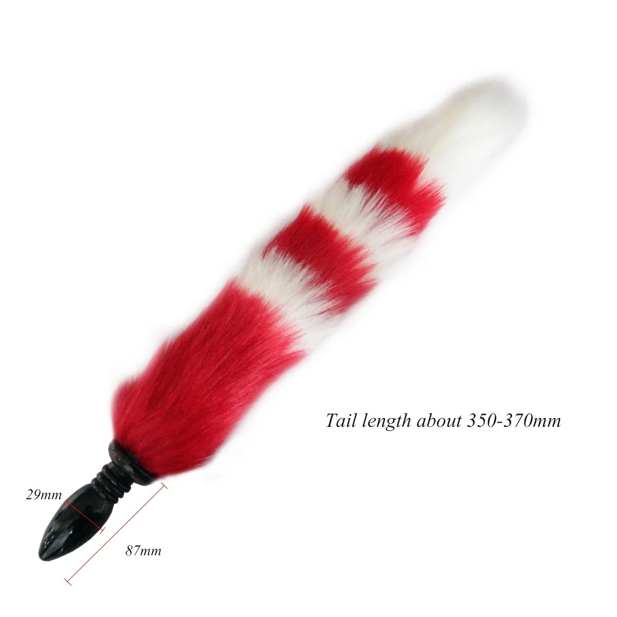 Новинка анальная пробка с лисьим хвостом искусственный пушистый хвост енота