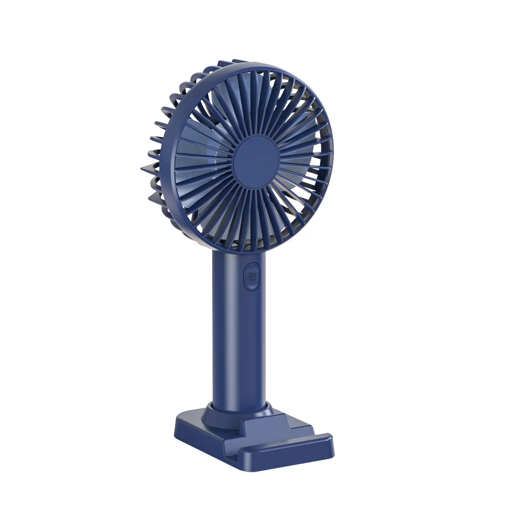 

Usb Rechargeable With Phone Holder Mini Cooling Fan For Outdoor Office Home Room School Portable Mobile Fan Low Db Handheld