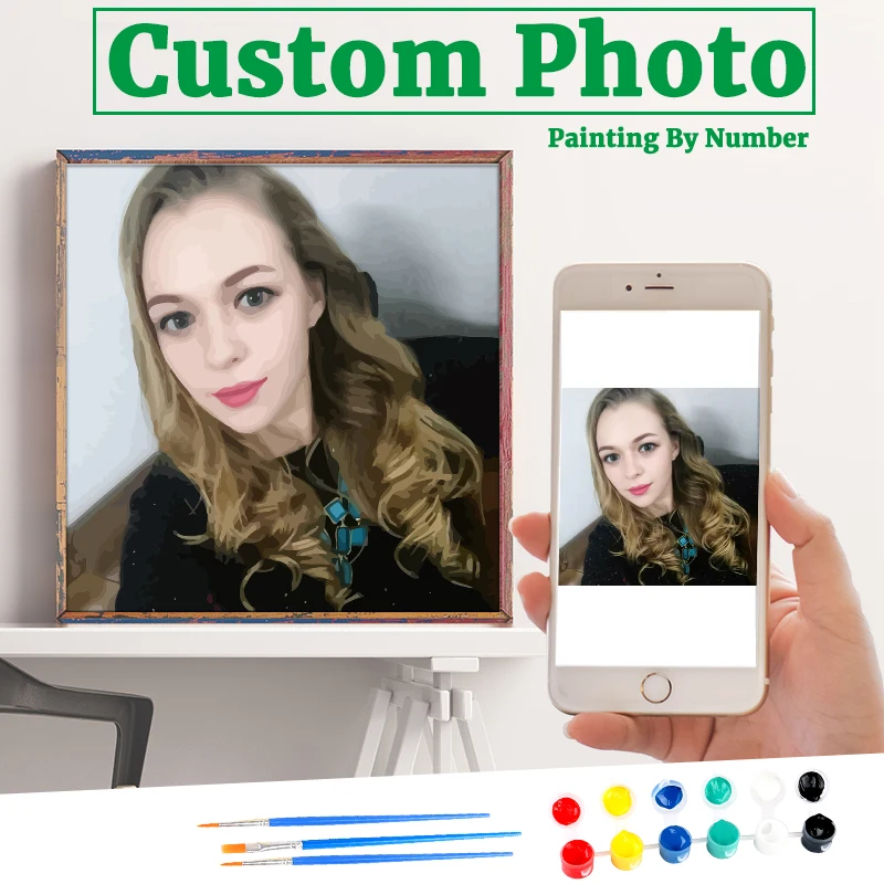 Набор для рисования по номерам на заказ без рамки|diy painting|painting diyart decor |