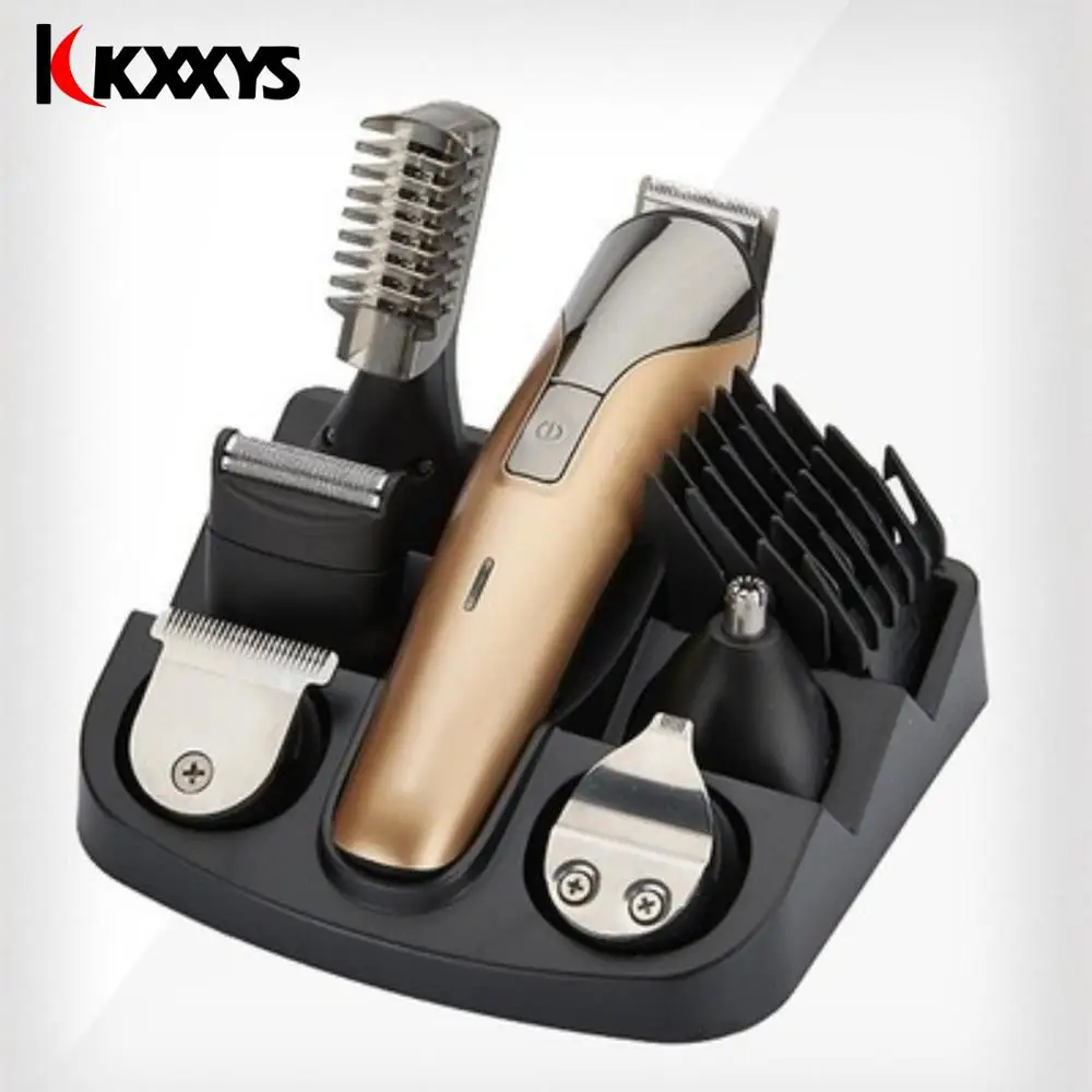 Kemei электрическая машинка для стрижки волос мини триммер бороды Парикмахерская