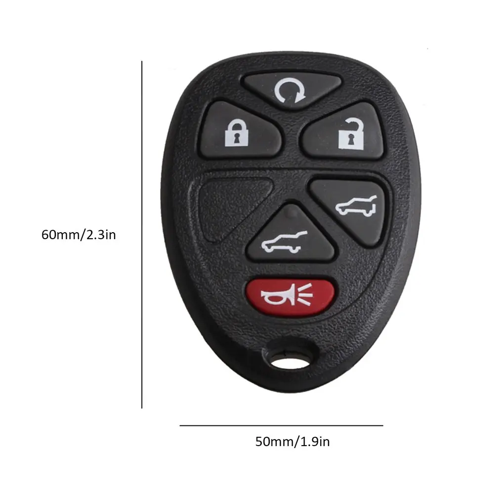 

2pcs Keyless Entry Remote Car Key Fob Clicker Control OUC60270 315MHz Replacement for Chevrolet Car Accessories