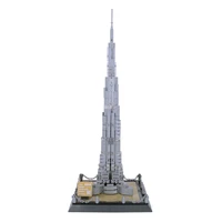 wange worlds tallest architecture the burj khalifa tower of dubai small building blocks diy model bricks kits for kids toys