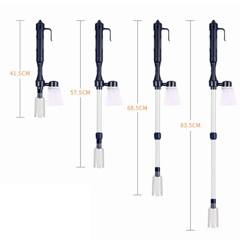 

Electric Aquarium Gravel Cleaner Water Changer Filter Pump Fish Tank Water Change Pump Aquarium Cleaning Tool