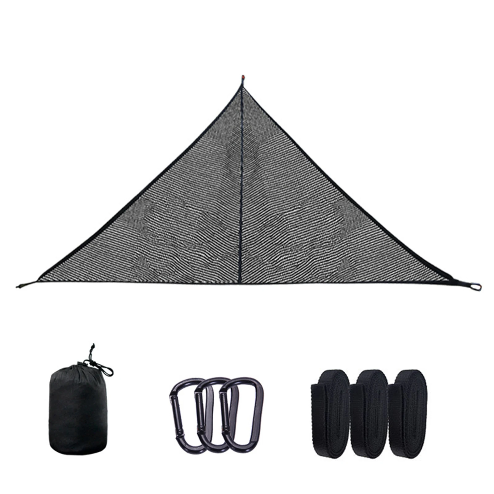 

Треугольный гамак, дышащий сетчатый гамак для активного отдыха, походов, скалолазания