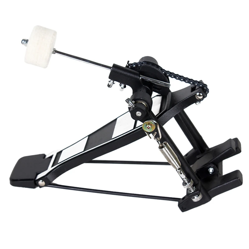 Басовый барабан педаль певец натяжение пружина и одна цепь привод детали