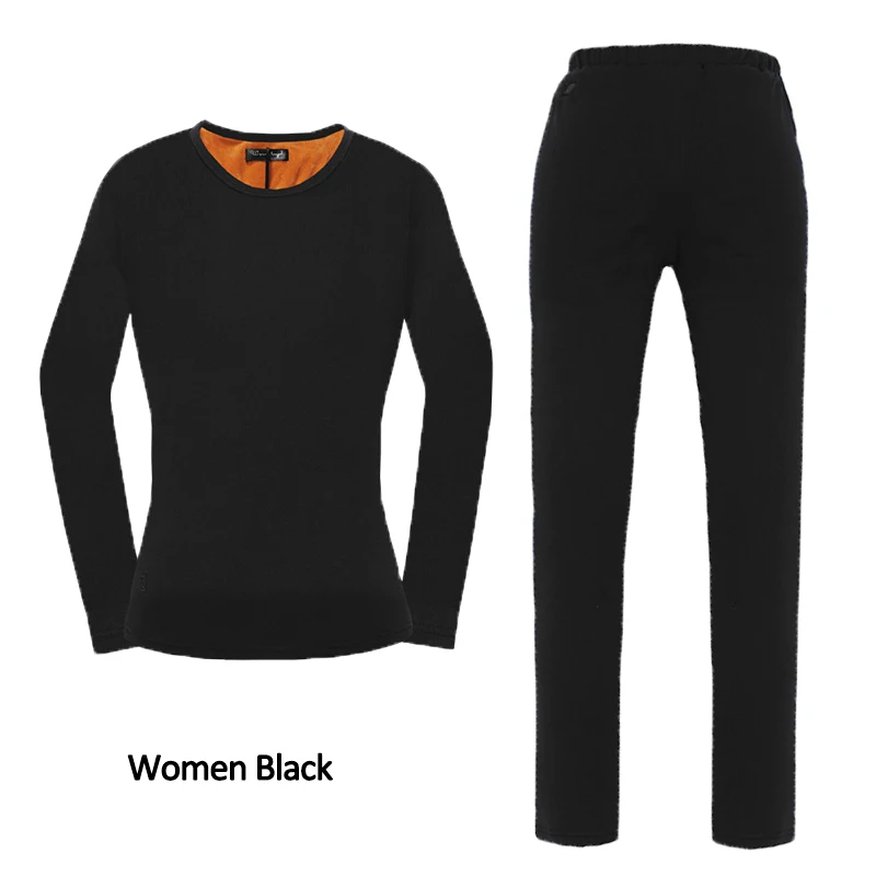 Женское термобелье с длинным рукавом ZYNNEVA комплект зимнего нижнего белья