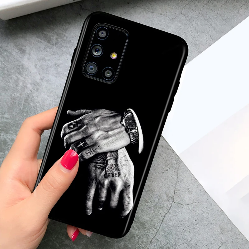 

Russian Mafia for Samsung Galaxy A91 A81 A71 A72 A52 A51 UW A42 A41 A32 A31 A21 A12 A02S A11 Black Phone Case