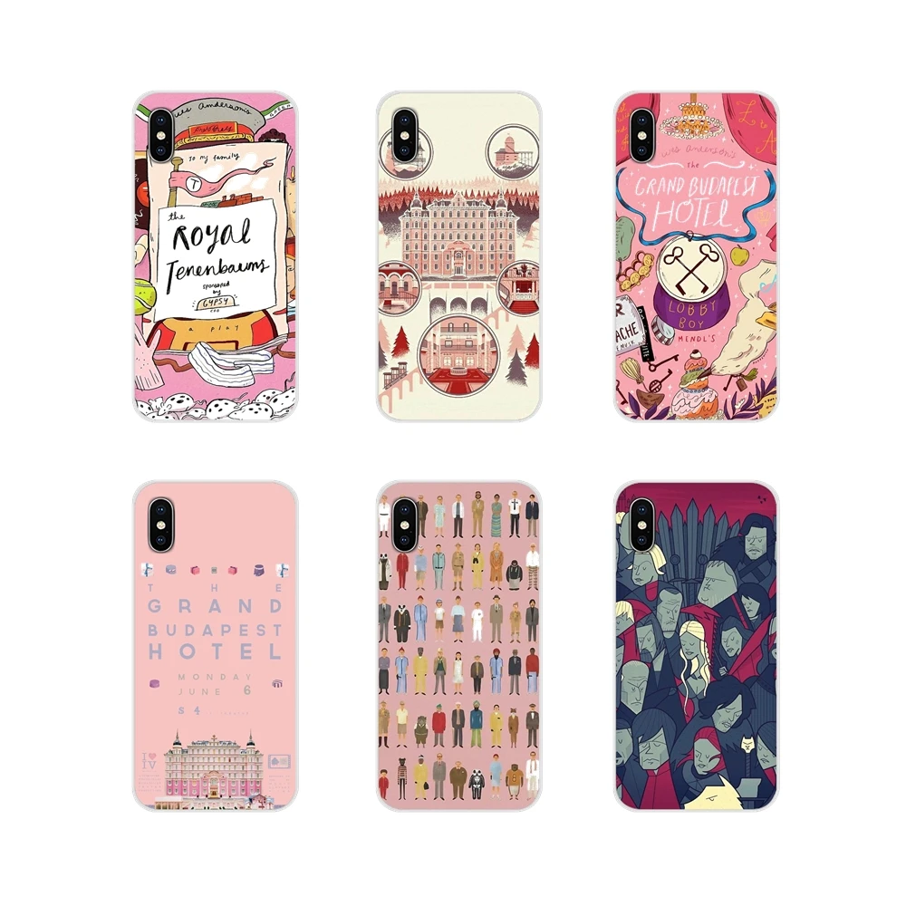 Для Apple iPhone X XR XS 11Pro MAX 4S 5C SE 6S 7 8 Plus ipod touch 5 6 Wes Grand Будапешт Hotel аксессуары чехлы для