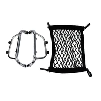 motorcycle luggage rack package holder footboard bracket net bag for vespa sprint150 prima150 2013 2021