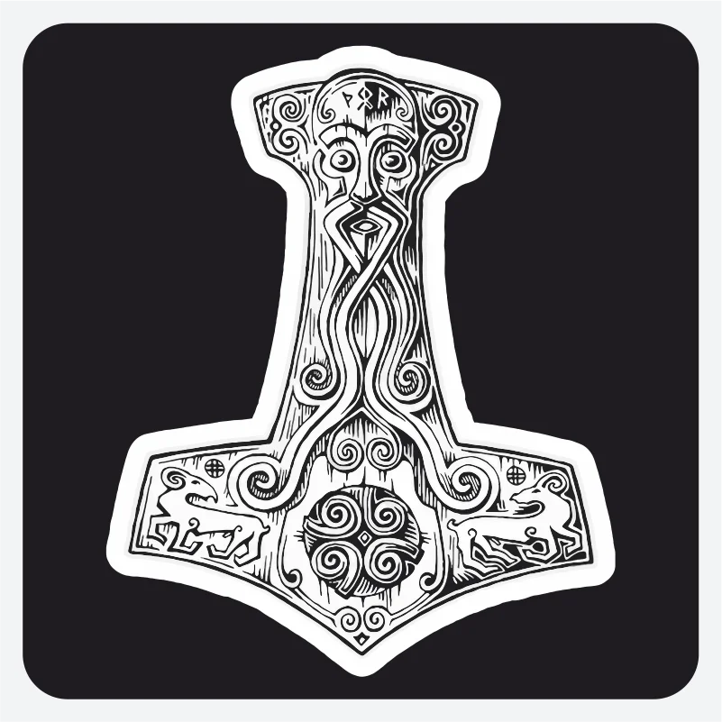 Наклейка на авто &quotТор&quot 17х14 см. | Автомобили и мотоциклы