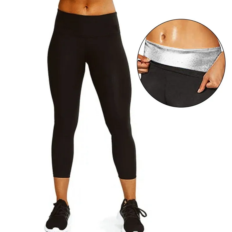 

Thermo Body Shaper Women Slimming Pants Coating Weight Loss Waist Trainer Fat Burning Women's Sweat Sauna Leggings Shapewear